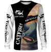 BlueJose Customize Name Catfish Fishing 3D Shirts