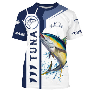 BlueJose Personalized Tuna Fishing Shirt