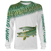 BlueJose Musky Tournament Fishing Customize Name 3D Shirts