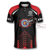 BlueJose Personalized Archery Red Black Version Personalized Name 3D Shirt