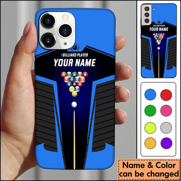 BlueJose Billiard Personalized Name Phone Case