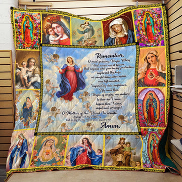 BlueJose God HBLTGO04QI Premium Quilt Blanket