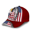 BlueJose Patriotic Eagle Usa Hat, United States Full Printed Personalized Cap